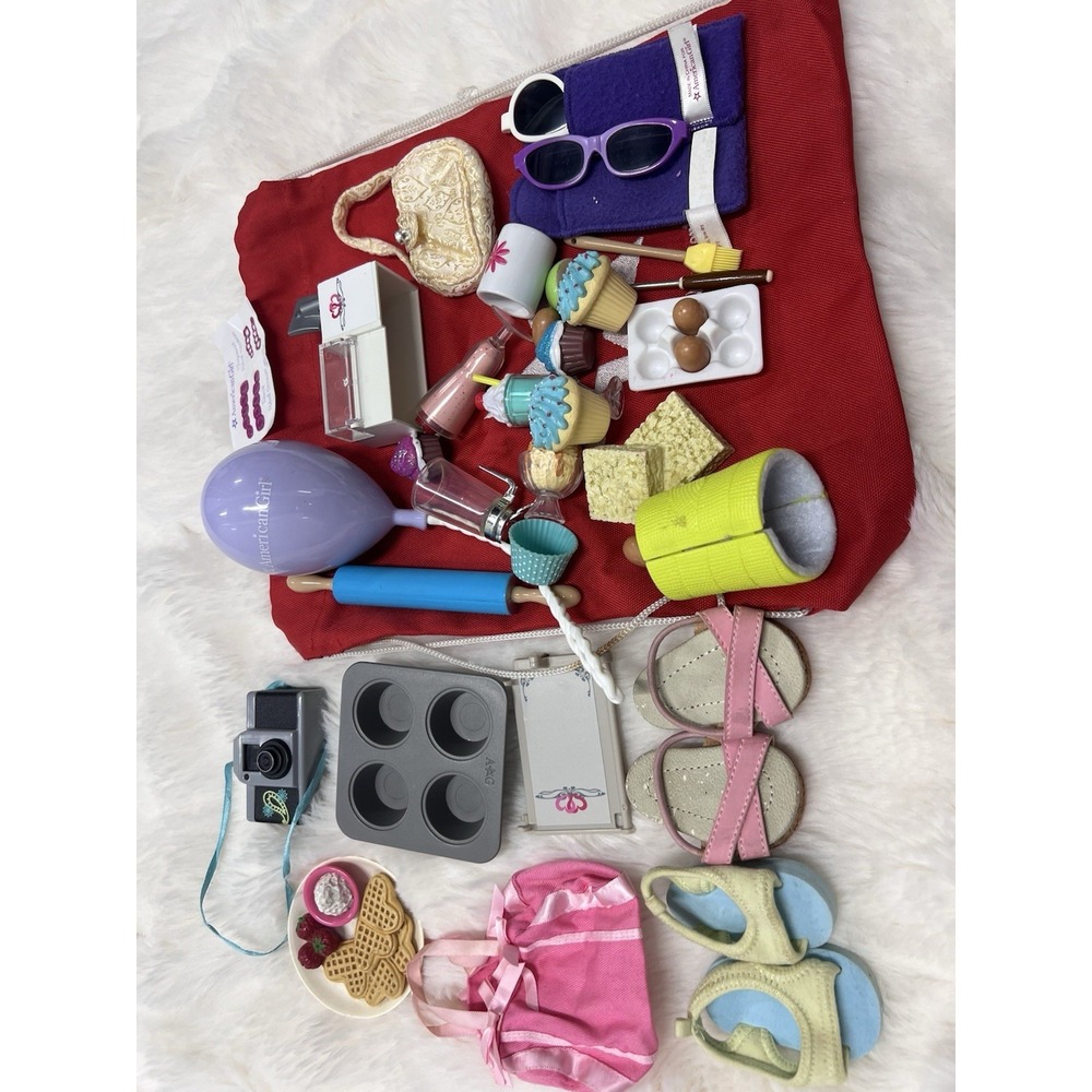 American Girl Miscellaneous Accessories Lot Shoes Sunglasses